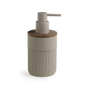 Thea soap dispenser grey/natural dark - Sanitary accessories by GEDY