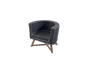 Gray Armchair - Armchair by Gervasoni