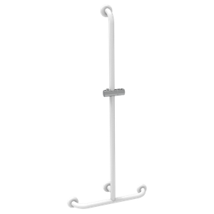Saliscendi Doccia di sostegno cm. 50X120 Leonardo – Inox 304 – Senza Doccia e Flex - Accessories by Goman