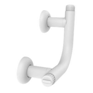 Raccordo curva verticale - bianco antibatterico - Accessories by Goman