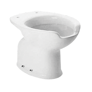 WC in Ceramica con Apertura Anteriore Scarico a Terra - Toilet seat by Goman