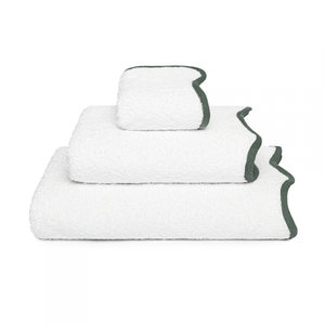 PORTOBELLO SCALLOPED TOWEL - Accessories by Graccioza