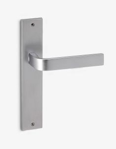 Juego de manillas con placa rectangular Slim - Accessories by Groel
