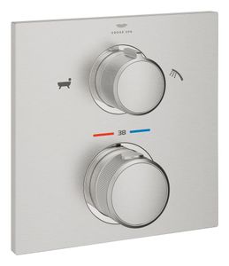 Thermostat for concealed installation with 2-way diverter hand shower/bath filler - Bathtub by Grohe