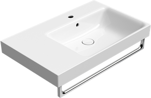 Wall-hung Washbasin Nubes 80x50 (Art. 9630111) | GSI Ceramica - Washbasin by GSI ceramica