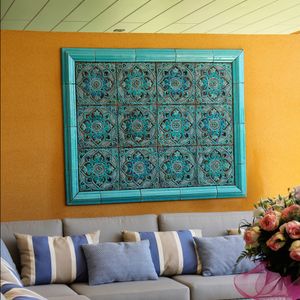 Handmade tiles Outdoor wall art #6 - Wall tile-stone-brick by G Vega