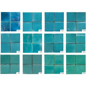 Handmade tiles - Field tiles colors #1 - Wall tile-stone-brick by G Vega