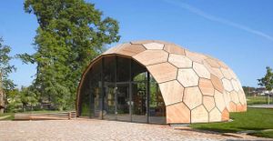 HABIMAT - Il primo edificio in legno costruito da un robot - Accessories by HABIMAT