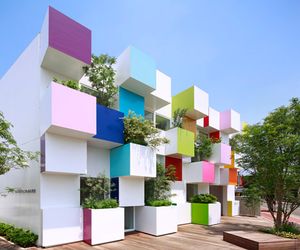 HABIMAT - Le banche arcobaleno in Giappone - Bench by HABIMAT