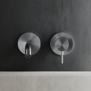 Horizontal Concealed 2 Hole Single Lever Curve Spout 45º EC C35.0009 - Tap by Hapa Design