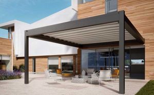 Horizontale terrasoverkapping met vouwdoek - Accessories by Harol
