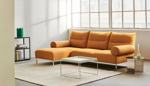 Pandarine 3 Seater Chaise Longue Left - Chair by Hay