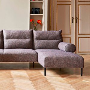 Pandarine 3 Seater Chaise Longue Right - Chair by Hay