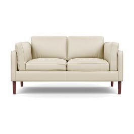 Heal's Sonno 2 Str Sofa Grain Leather Storm 006 Walnut Feet - Sofa by Heal's