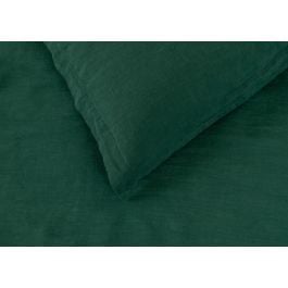 Washed Linen Forest Green Bed Linen - Curtain by Heal's