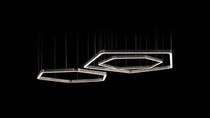 Light Ring Horizontal Polygonal - Coffee table by Henge