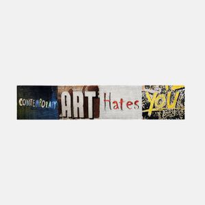 JOHN WATERS, Contemporary Art Hates You, 2009 / 2025 - Carpet by HENZEL STUDIO