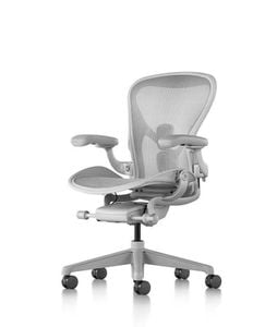 Aeron Mineral/Satin Office Chair - Office Chair by Herman Miller