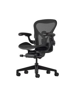 Aeron Onyx/Onyx Office Chair - Office Chair by Herman Miller