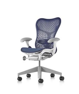 Mirra 2 Twilight/Studio White Triflex Office Chair - Office Chair by Herman Miller