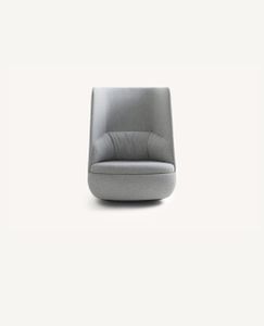 Gimbal Lounge Chair, Highback - Swivel Base - Armchair by Hightower