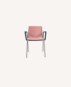 FourSure® Chair, 4 Leg Base, Upholstered Interior - with Arms - Chair by Hightower