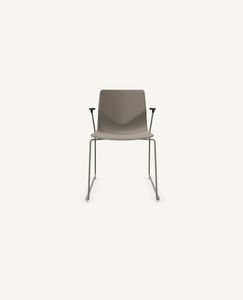 FourSure® Chair, Sled Base - with Arms - Chair by Hightower