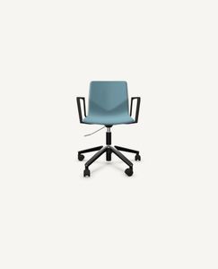 FourSure® Wheeler Chair, Swivel Base, Upholstered Interior - with Arms - Chair by Hightower