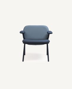 Lana Lounge Chair with Arms, Metal - Lowback - Armchair by Hightower