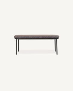 Lana Upholstered Bench - Metal - Bench by Hightower