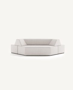 Prism Bench with Back, Two-Sided - 118" Width - Bench by Hightower