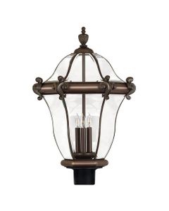 Extra Large Post Mount Lantern - Ceiling lamp by Hinkley
