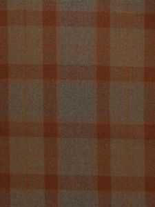 Pioneer Plaid Cinnabar - Curtain by Holland & Sherry