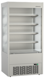 ADVANCE MD K 100 HG N E Multideck refrigerator with Clear Glass End Panels - Panels by Hoshizaki