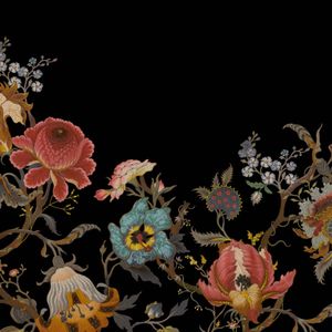 ARTEMIS CLIMBING WALLS Wallpaper - Black - Wallpaper by House of Hackney