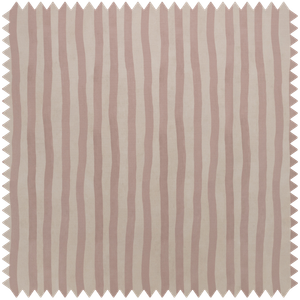 ARTIST'S STRIPE Recycled Performance - Sakura & Astantia - Wallpaper by House of Hackney