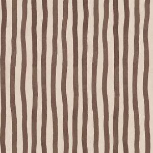 ARTIST'S STRIPE Wallpaper - Cocoa - Wallpaper by House of Hackney