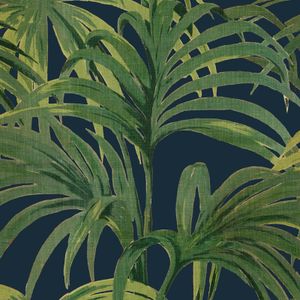 PALMERAL MAGNA Wallpaper - Midnight Green - Wallpaper by House of Hackney