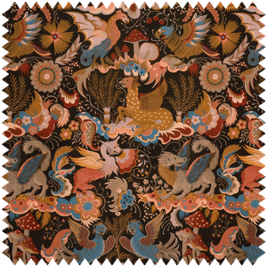 PHANTASIA Recycled Performance - Selenite Orange - Wallpaper by House of Hackney