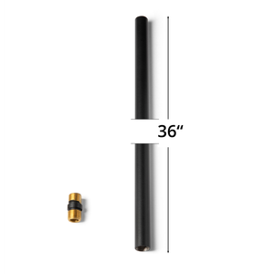 36" Stem Kit, 16mm Diameter - Functional light by Hubbardton Forge