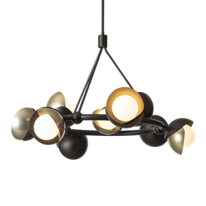 Brooklyn 9-Light Double Shade Ring Pendant - Ceiling lamp by Hubbardton Forge