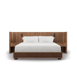 bed with nightstands Essence │ SADDLE - Accessories by Humble Nature