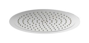 Monamour shower heads MA033CC - Built-in inox Round showerhead d.332 - Shower by IB