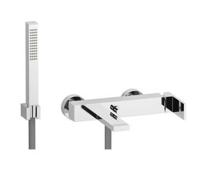 Rubacuori RU250CC - Wall mounted bath filler complete with shower kit - Tap by IB