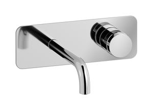 Reflex RX206CC - Wall monted washbasin hydroprogressive mixer complete with drain - Tap by IB
