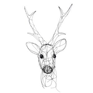 ROE DEER HEAD sculpture - Accessories by ICI ET LÀ