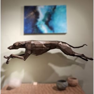 STEEL GREYHOUND sculpture - Accessories by ICI ET LÀ