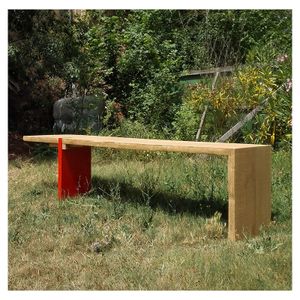 OAK MEETS ORANGE table - Table by ICI ET LÀ