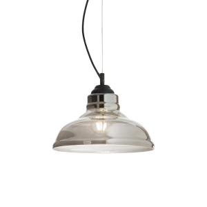 BISTRO' SP1 PLATE FUME' - Ceiling lamp by Ideal Lux