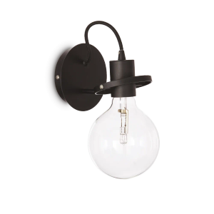 RADIO AP1 NERO - Wall lamp by Ideal Lux